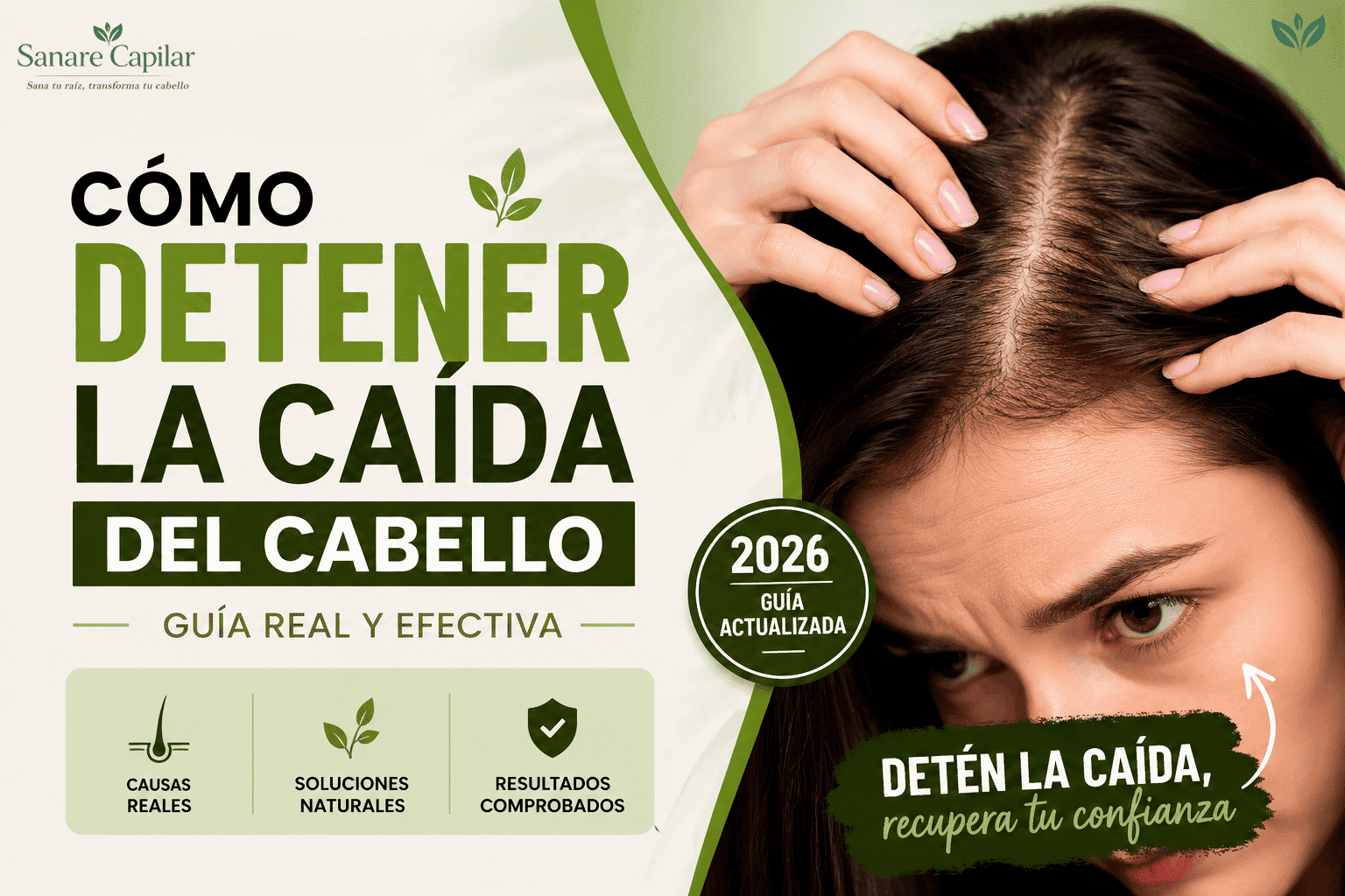 Cómo Detener la Caída del Cabello: Guía Real y Efectiva (2026)